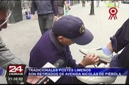 Cercado de Lima: Municipalidad de Lima retira tradicionales postes de ex Colmena