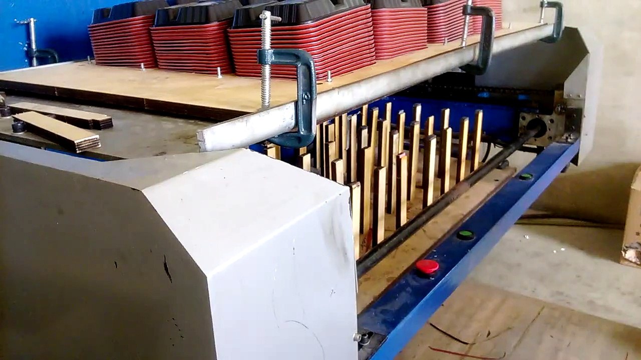 Special blister cutting machine