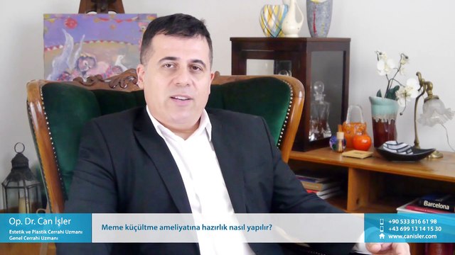 Meme küçültme, göğüs küçültme ameliyatına hazırlık nasıl yapılır? - Op. Dr. Can İşler