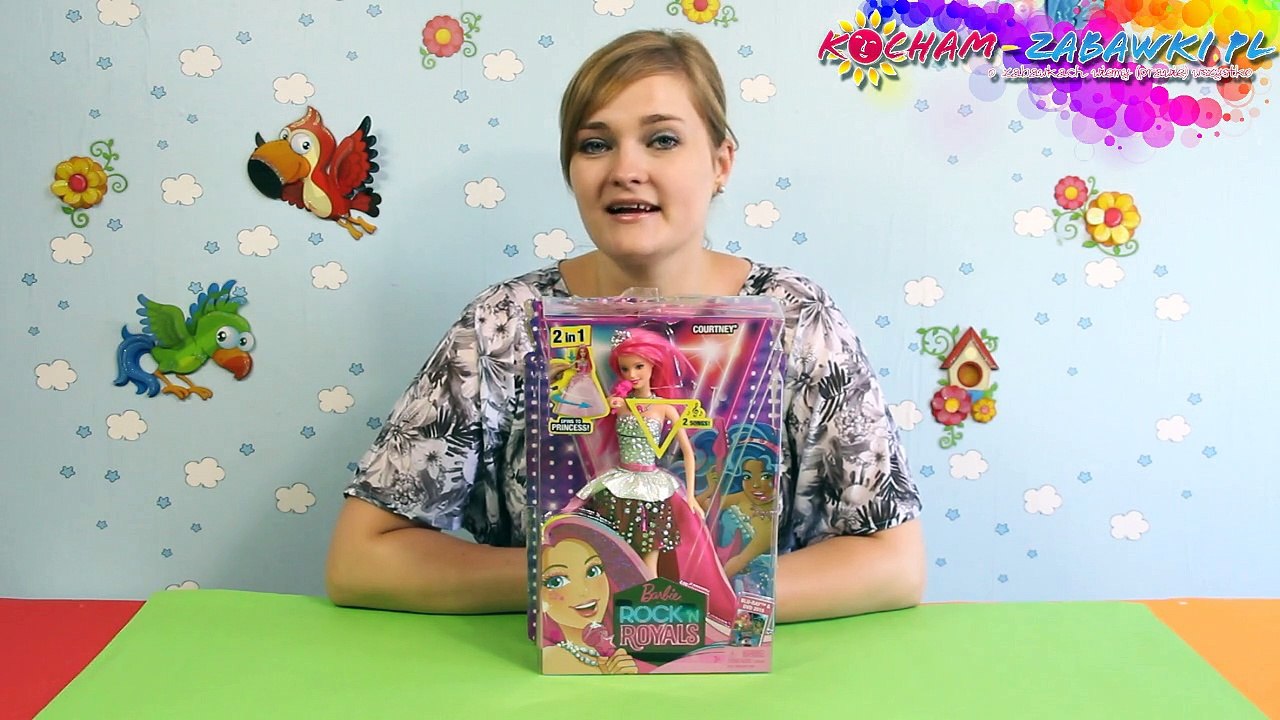 Singing Courtney Doll / Śpiewająca Księżniczka Courtney - Barbie Rock `n Royals - CKB57 - Recenzja
