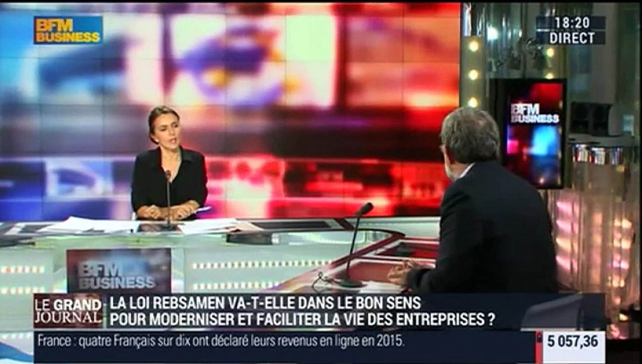 Passage média - BFM Business - J.Thouvenel- Dialogue social
