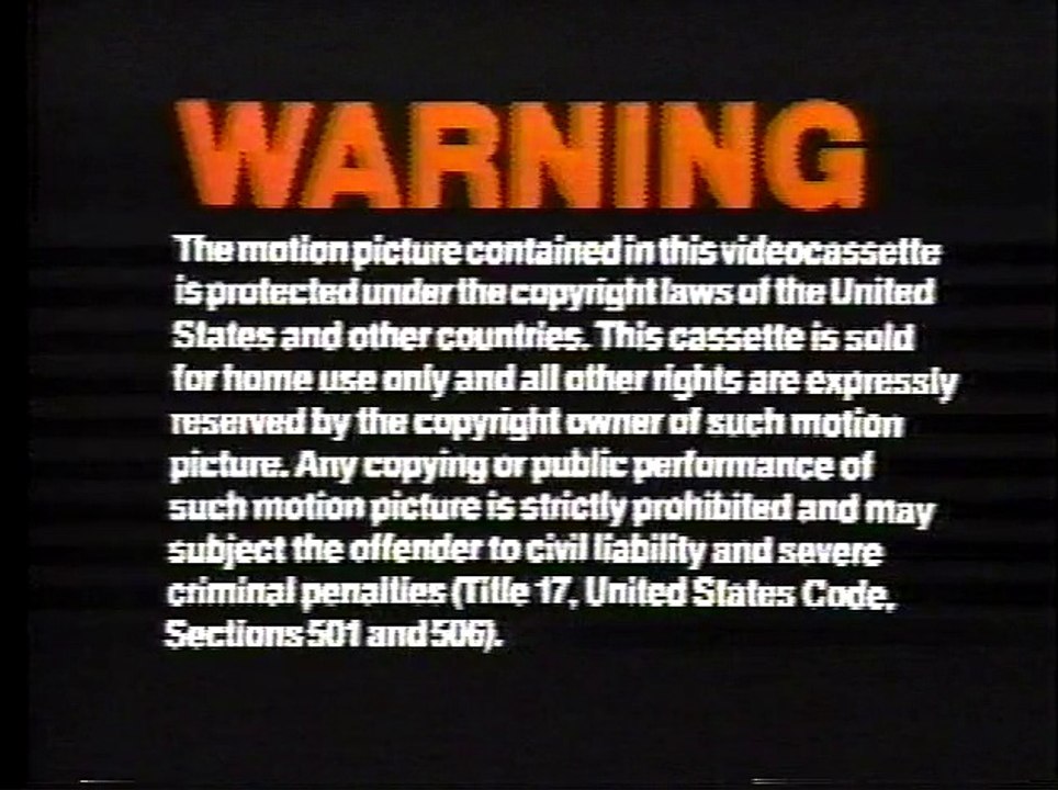 Opening to Day One (1989) - Canadian VHS Release