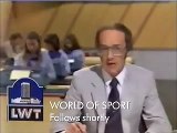 LWT World Of Sport Advertisement Break Interval Junction (28th November 1981)