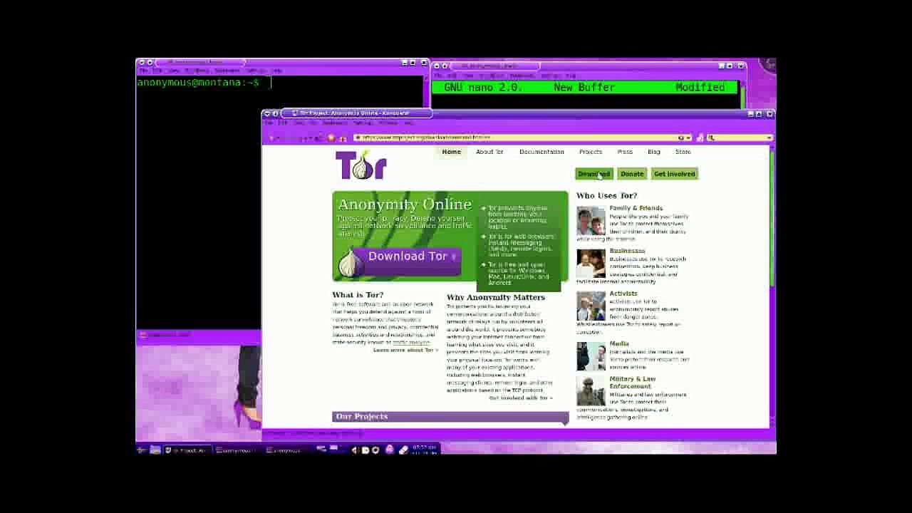 Tor hidden services IRC tutorial (View HD to see full res.)