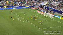 Jamaica big Free-kick chance - Jamaica v. Mexico - Gold Cup Final 26.07.2015