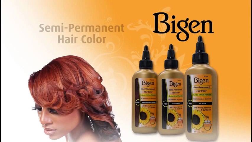 Bigen Semi Permanent Hair Color How To Use Video Dailymotion