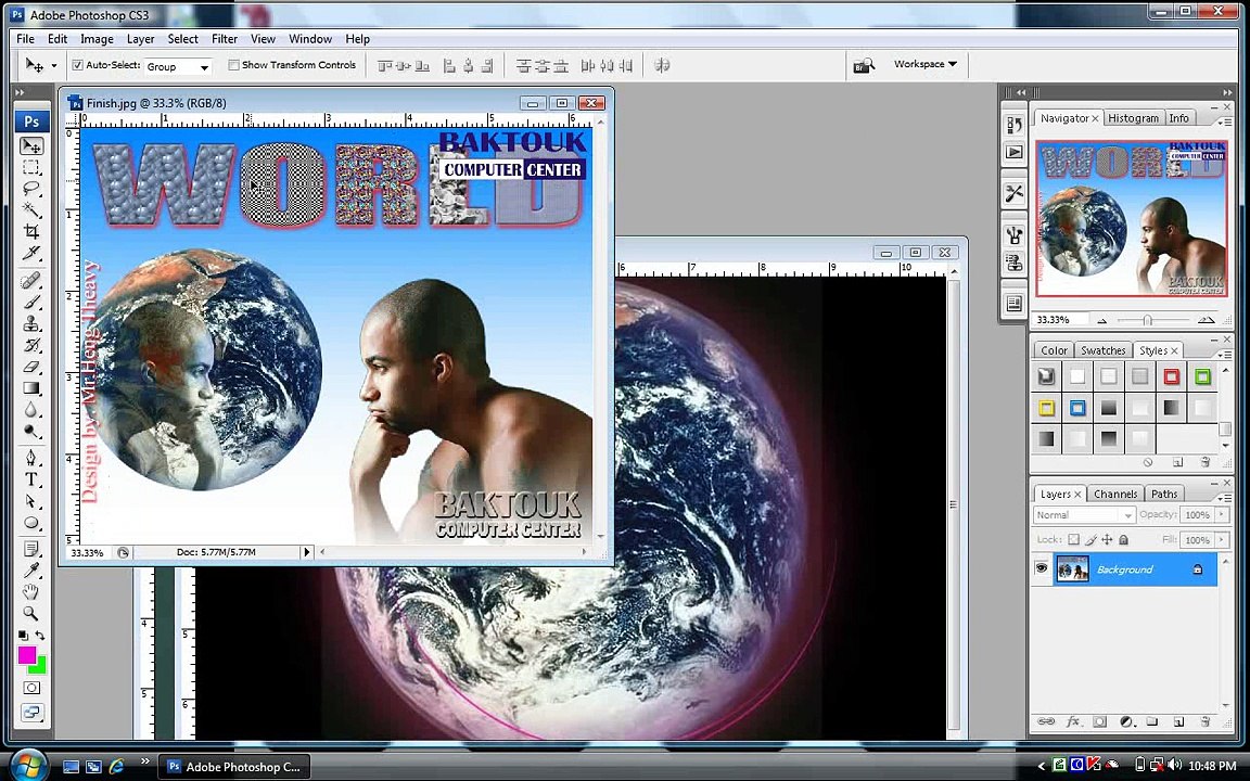 Learn Adobe Photoshop Speak Khmer Lesson 6