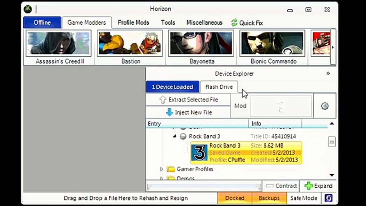 Rock Band 3 Nude Mod Tutorial [XBOX360]