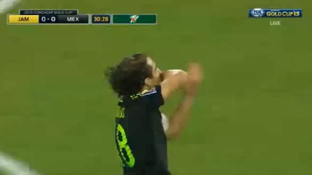 Guardado Amazing Volley Goal Jamaica 0-1 Mexico GOLD Cup Final 26.07.2015 HD