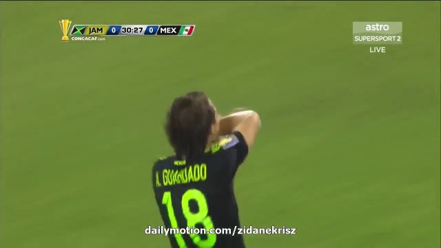 Andrés Guardado 0:1 HD | Jamaica v. Mexico - Gold Cup Final 26.07.2015