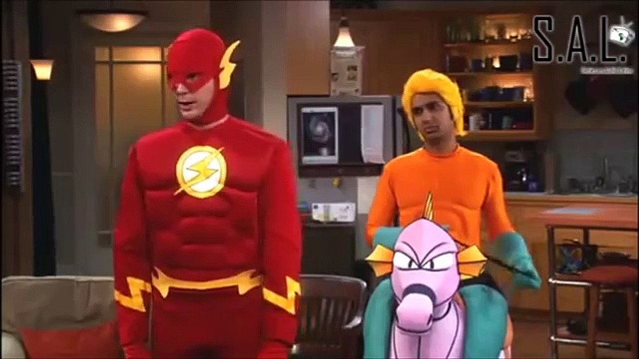 la teoria del bing bang superheroes