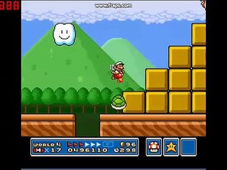 Super Mario Bros 3 - AWESOME Wall Glitch!!!