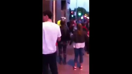 Garda/police in dublin ireland have a run in with a scumbag