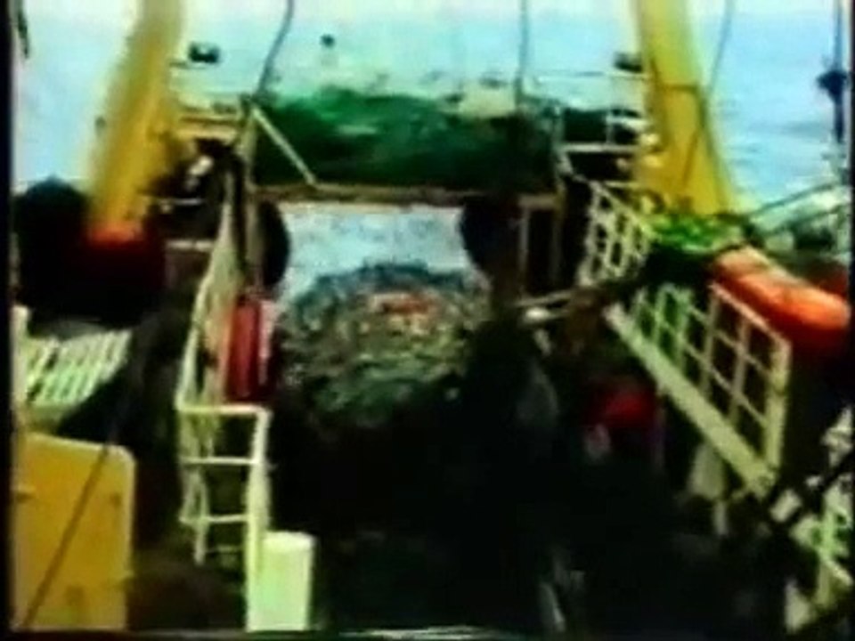 Fishing Trawler in the North Atlantic 1970s