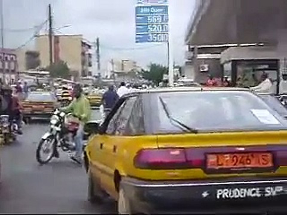 moto taxi fever in douala- cameroon