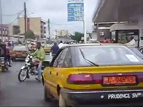 moto taxi fever in douala- cameroon
