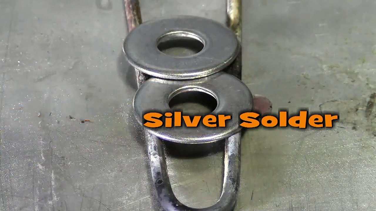 Brazing Stainless Steel with SSF6 56 Silver Solder video Dailymotion