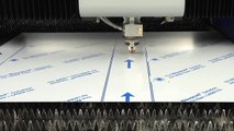 TRUMPF Laserschneiden: TruLaser 5030 fiber - Folierte Bleche laserschneiden