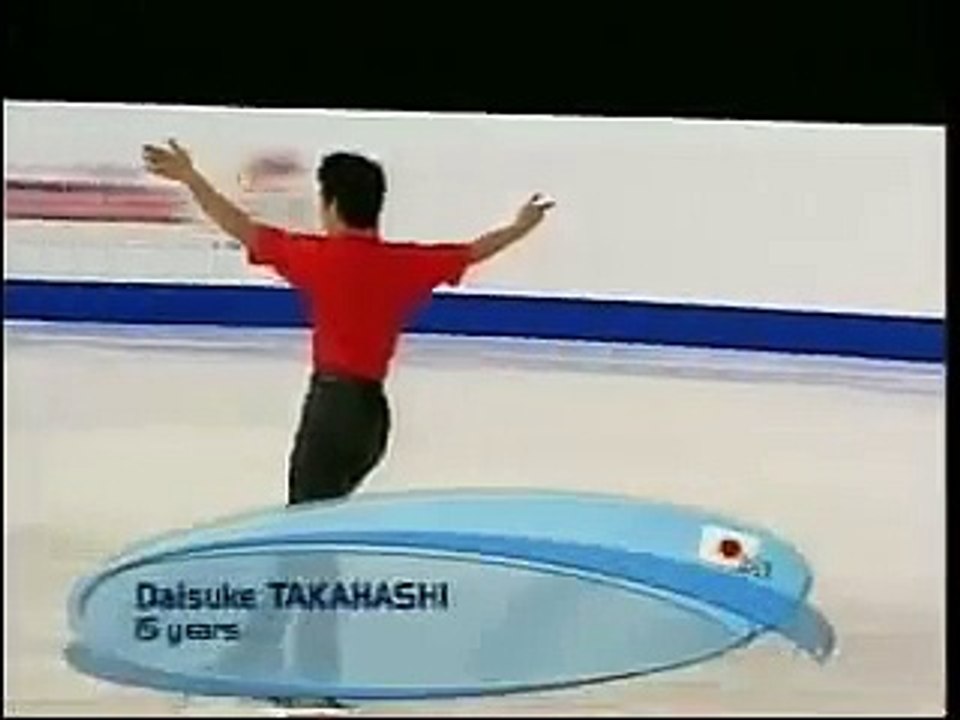 Daisuke Takahashi - 2002 Junior Worlds SP, with K&C