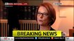 Video extra | Julia Gillard calls leadership ballot