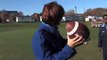 Pinball Clemons teaches Lorna Dueck to throw a football | Context with Lorna Dueck