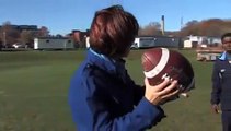 Pinball Clemons teaches Lorna Dueck to throw a football | Context with Lorna Dueck
