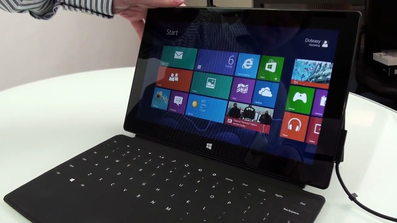 How to set up an Email Account on Microsoft Surface