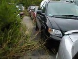 Junk Yard Scrap Police Impound Detroit Stolen Car Wrecked Auto Cadillac Eldorado
