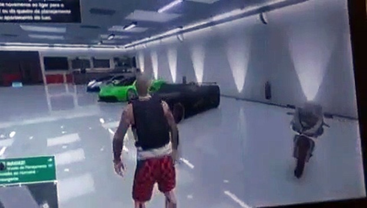 Gta v (Brincando de moto)