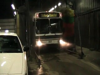 Greater Sudbury Transit bus wash