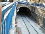 Marseille, tramway T1 sortie tunnel Noailles