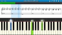 All Of Me Piano Cover with Sheet Music John Legend Synthesia Tutorial