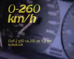 Golf 2 G60 Beschleunigung vom Gockel