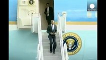 باراک اوباما با استقبال مردم و دولت وارد اتیوپی شد