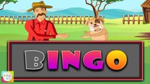 BINGO Dog Song Nursery Rhymes | Animation Rhymes and Songs For Children
