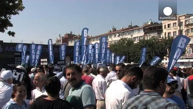 مقتل شرطي تركي خلال صدامات مع متظاهرين في إسطنبول