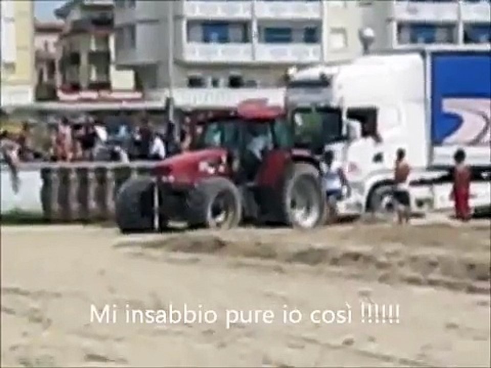 Scania insabbiato
