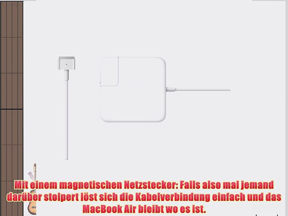 Apple MD592Z/A 45W MagSafe 2 Power Adapter (Netzteil f?r MacBook Air)