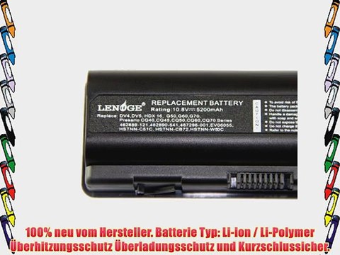 LENOGE? Notebook Batterie Laptop Akku f?r HP Compaq Presario DV4 CQ40 CQ45 CQ50 CQ60 CQ61 CQ70
