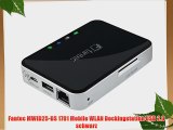 Fantec MWID25-DS 1701 Mobile WLAN Dockingstation USB 2.0 schwarz