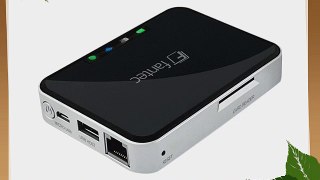 Fantec MWID25-DS 1701 Mobile WLAN Dockingstation USB 2.0 schwarz