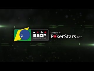 BSOP São Paulo 2015 Poker ao Vivo – Main Event, Dia 1B – PokerStars