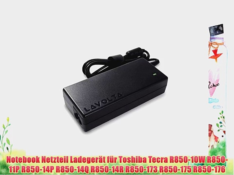 65W Original Lavolta Netzteil Ladeger?t f?r Toshiba Tecra R850-10W R850-11P R850-14P R850-14Q