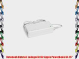 65W Netzteil f?r Apple PowerBook G4 15 Notebook - Original Lavolta Ladeger?t Ladekabel - 24V