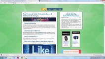 How to get unlimited likes on facebook page urdu tutorial