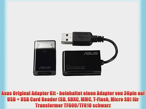 Asus Original Adapter Kit - beinhaltet einen Adapter von 36pin auf USB USB Card Reader (SD