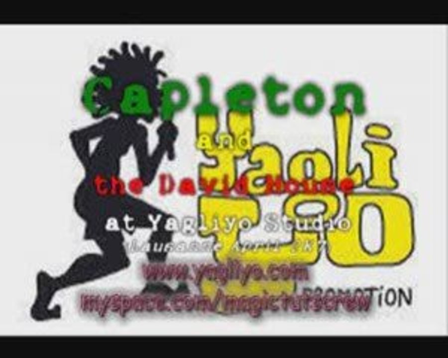 Capleton inna Yagliyo Studio