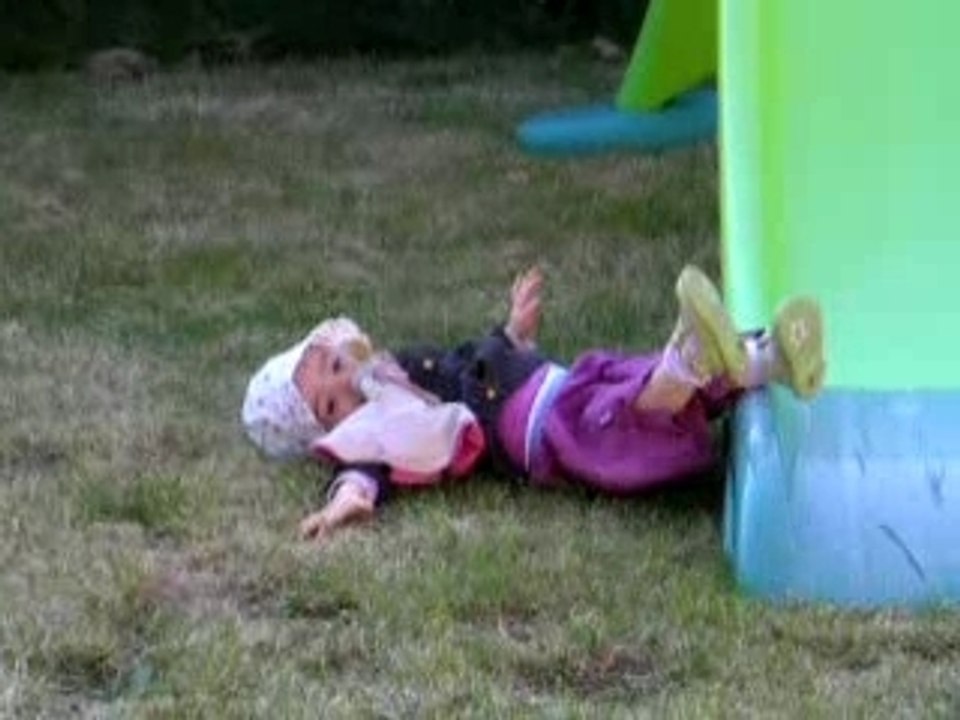 charlotte veut faire du toboggan