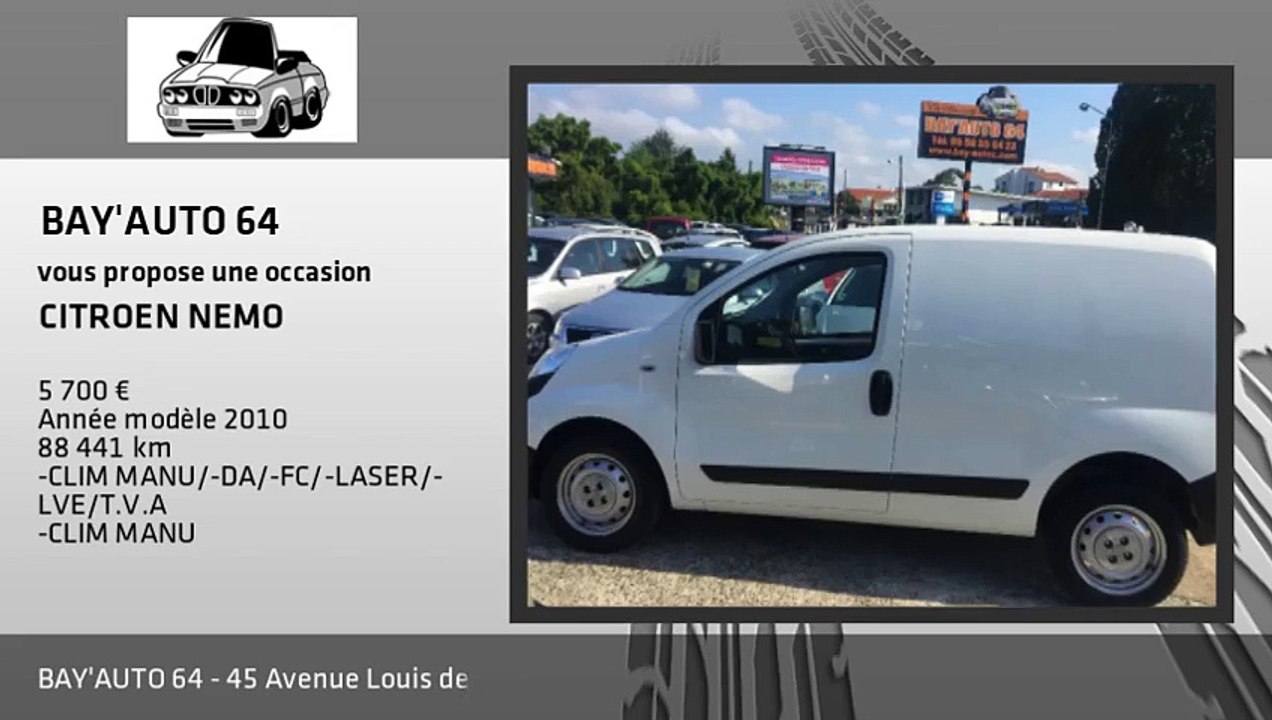 Annonce Occasion CITROEN NEMO 1.4 HDI 70 CLUB 2010