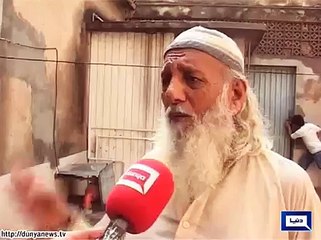 Faisalabad_ rain water enters into graveyard premises